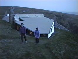 Neil and Clyde at Tintagel YH